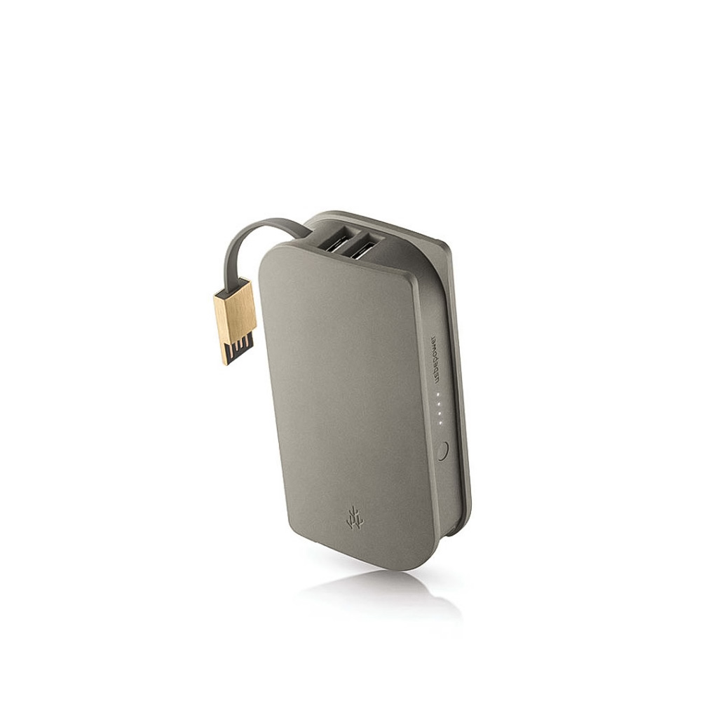

Fusion Plus Taupe Портативное зарядное устройство