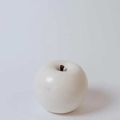 Apple White Скульптура Medium +
