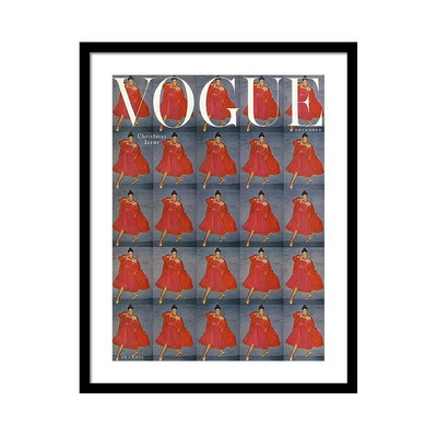 Vogue Cover of a Woman Wearing Постер Vogue Cover of a Woman Wearing Постер