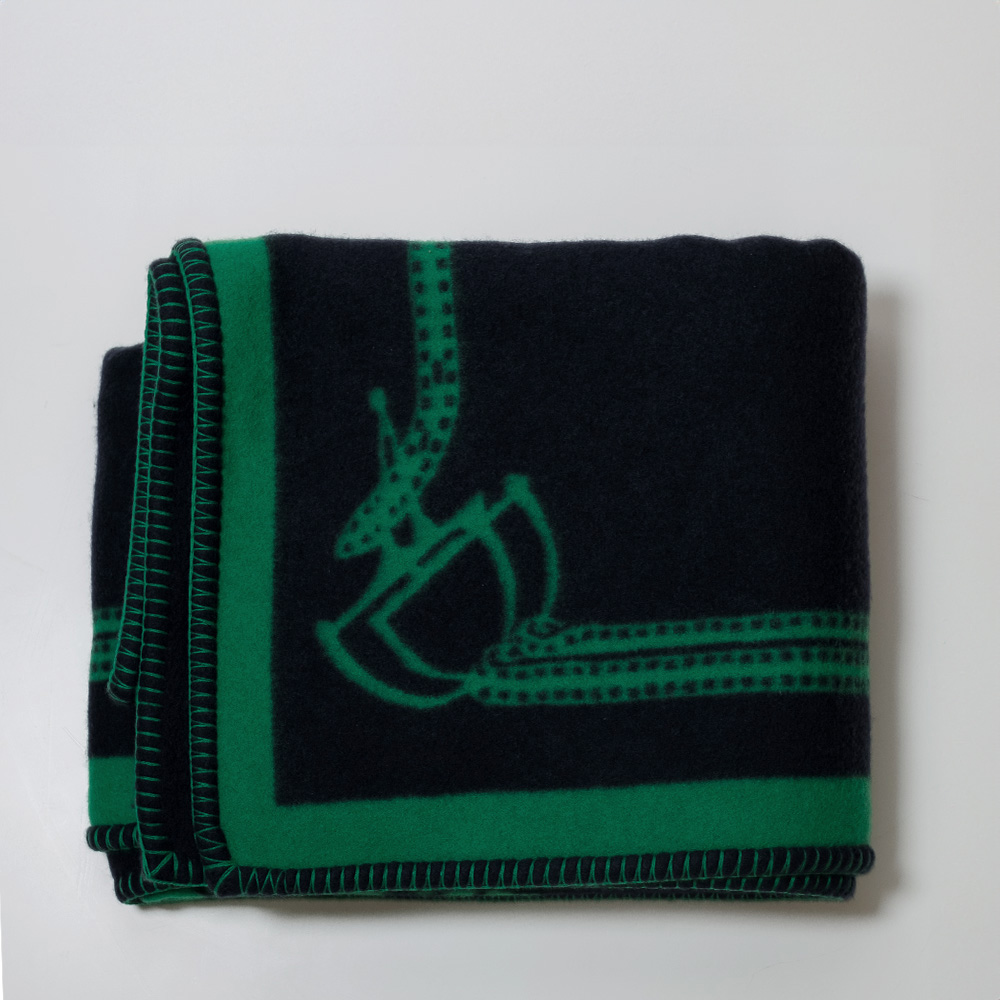 Polo Pony Player Green/Navy Плед stream moss green плед