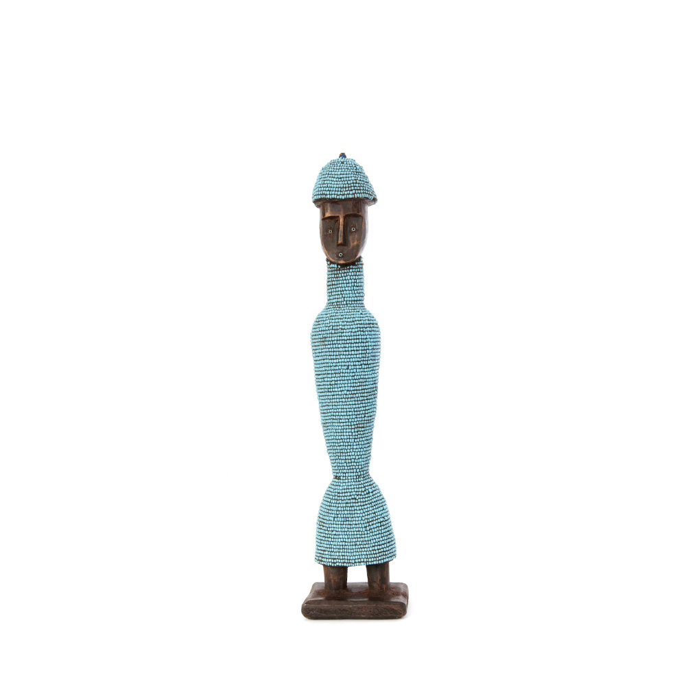 Namji Doll Blue Скульптура S African Modern - фото 1