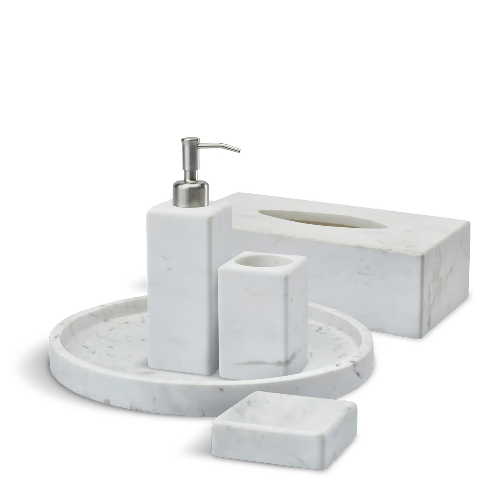 

Hammam White Набор для ванной комнаты