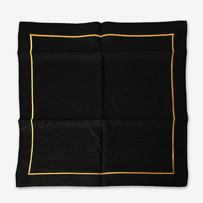 Набор черных сервировочных салфеток 6 шт. Gvendolino