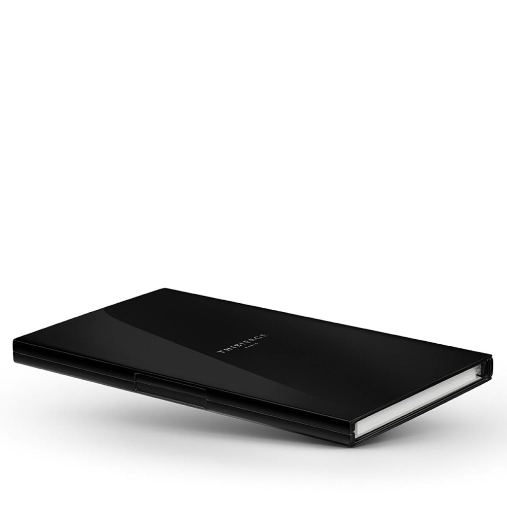 

Le Carnet Black Gloss - Nickel/White Записная книжка L