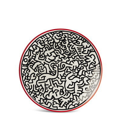 Keith Haring Тарелка декоративная Pattern Keith Haring Тарелка декоративная Pattern