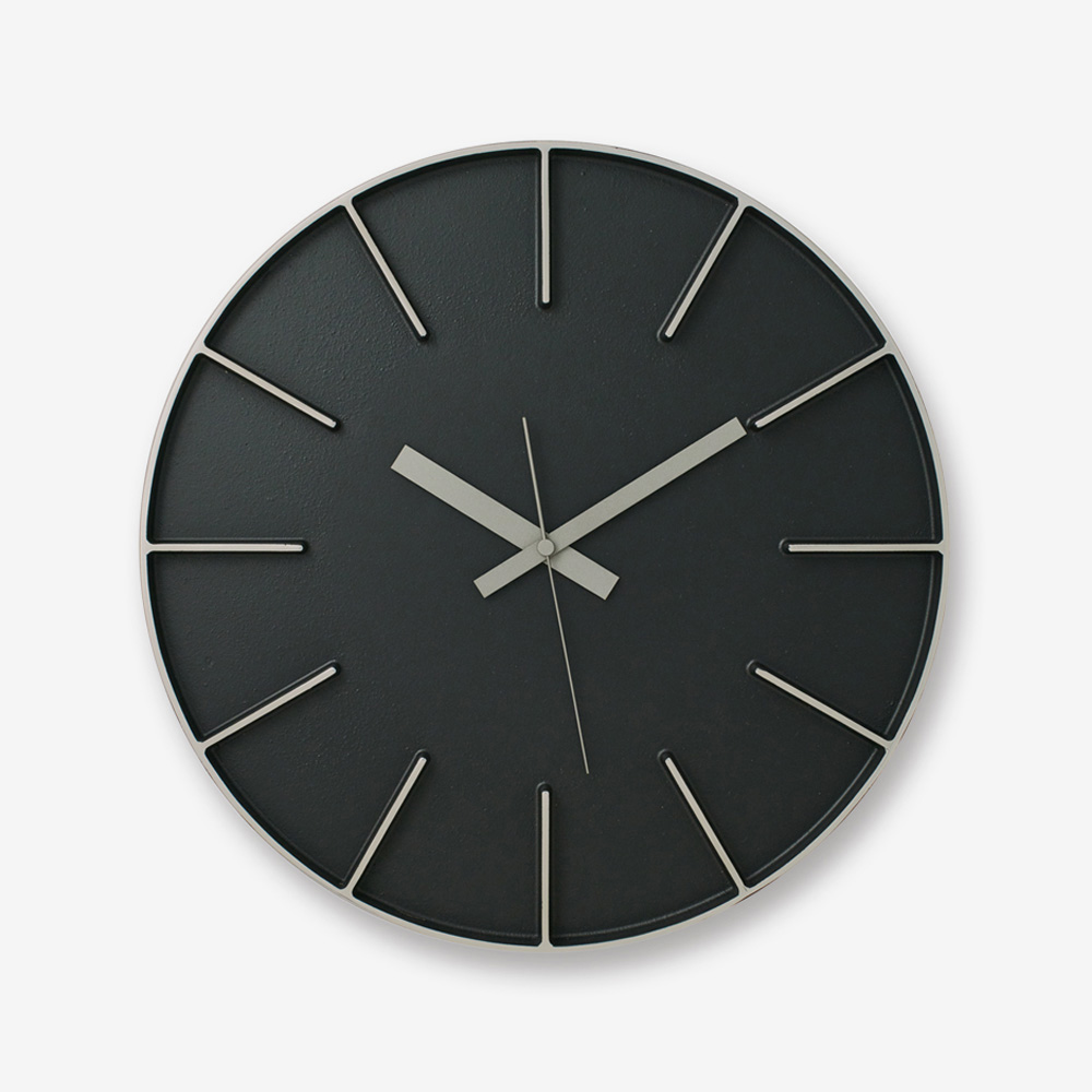 AZUMI Edge Black Часы настенные часы настенные совушки 23 см