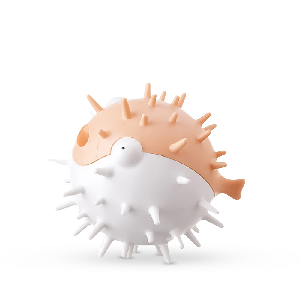 

Puffer Fish Squeaker Peach Игрушка для собак