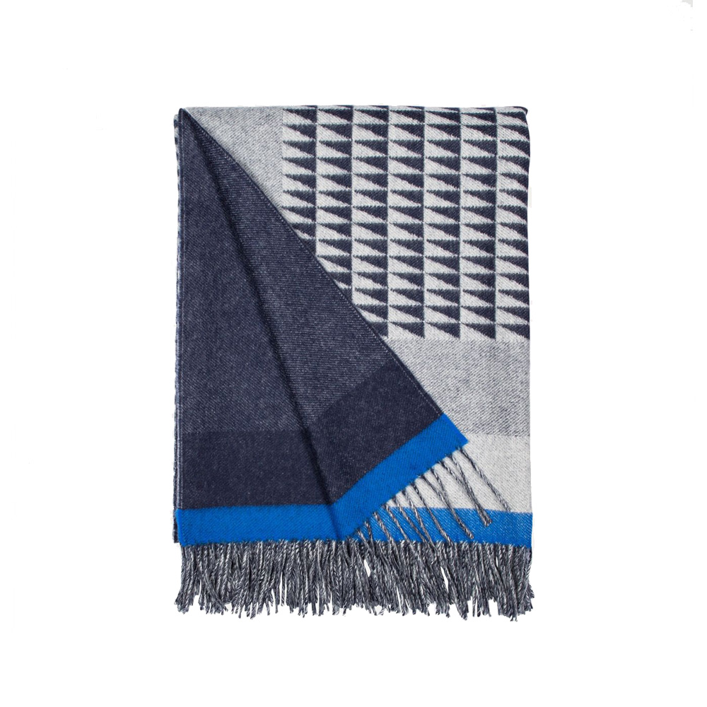 

Valley Vertor Navy Klein Плед