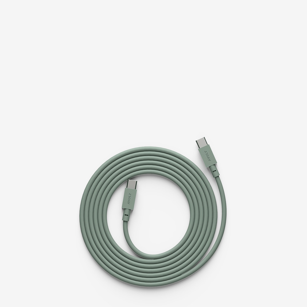 Cable 1 Oak Green Кабель USB-C to USB-C 2 м