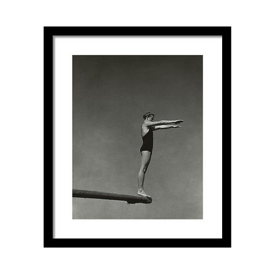 Katherine Rawls Getting Ready to Dive Постер Katherine Rawls Getting Ready to Dive Постер