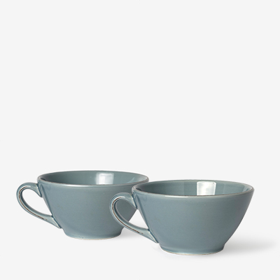 Набор из 2 голубых кружек