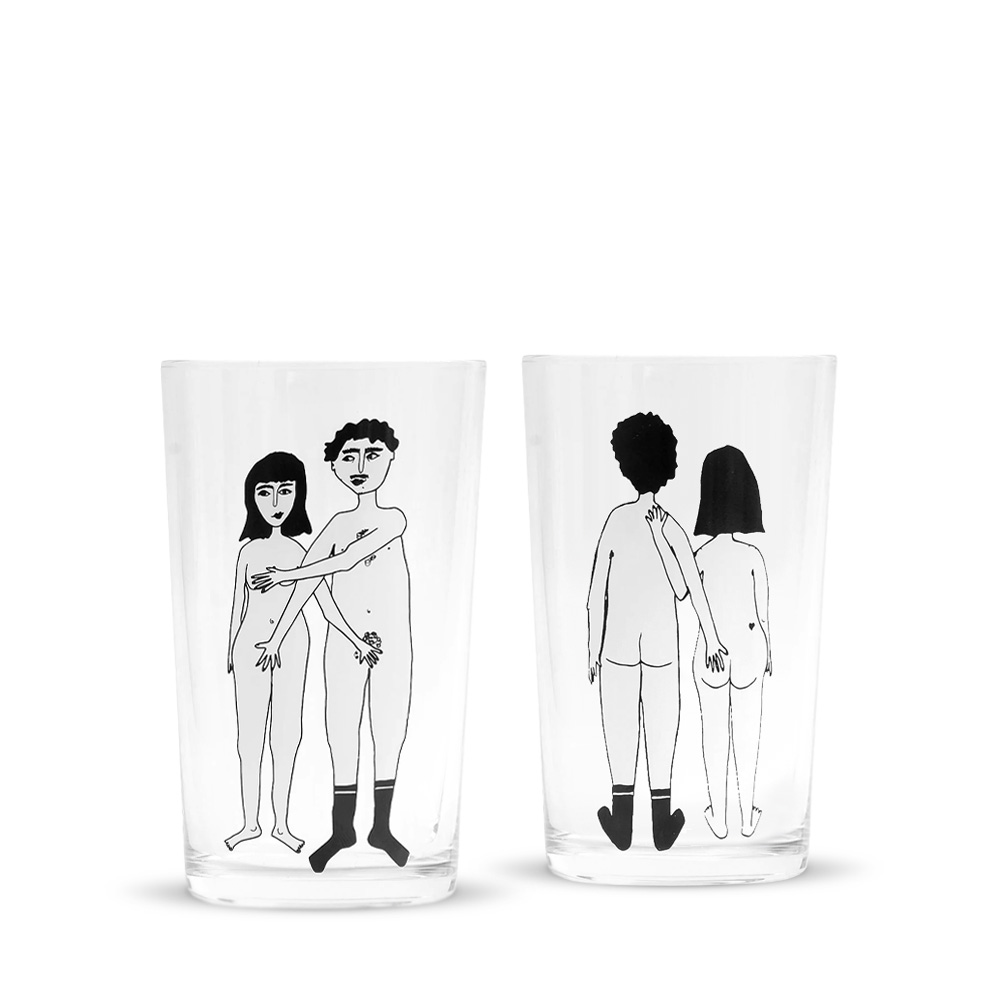 

Naked Couple Стаканы 2 шт.