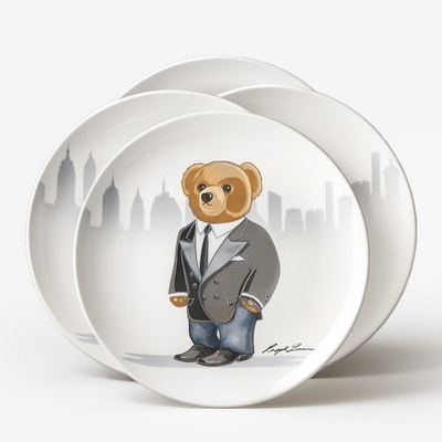 Haven City Bear Набор тарелок 4 шт.