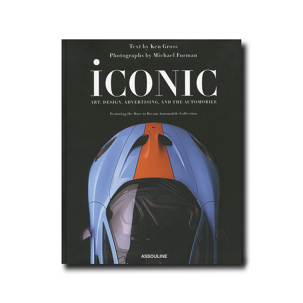 Iconic: Art, Design, Advertising, and the Automobile Книга кольцо для полотенец colombo design