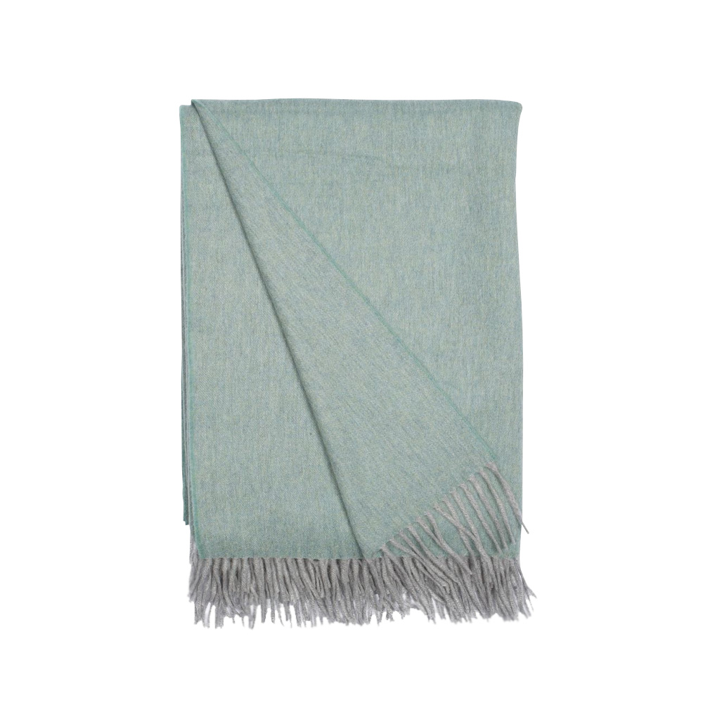 

Jura Plain Vintage Green Плед