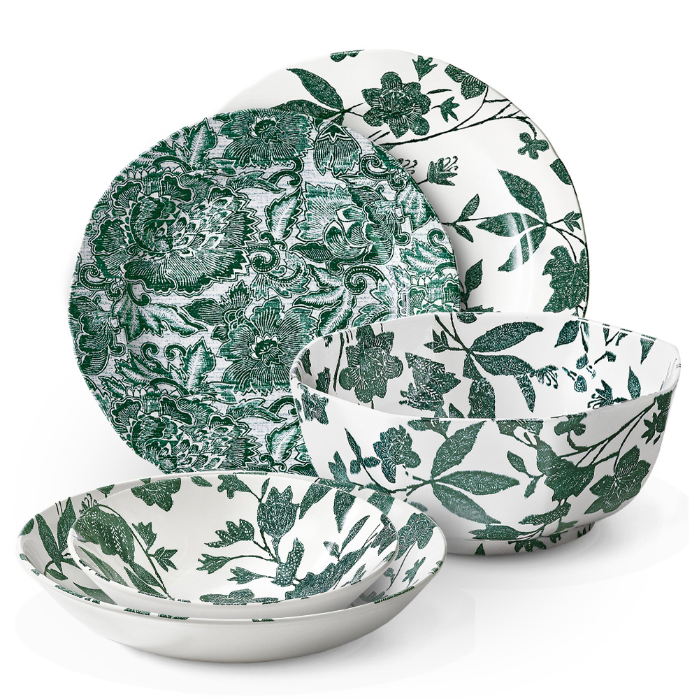 

Garden Vine Green Сервиз на 6 персон