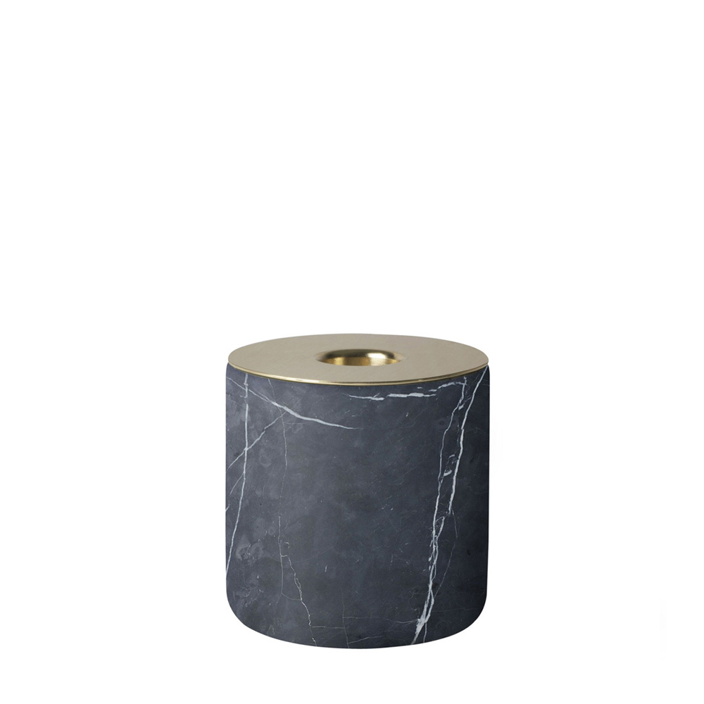 

Chunk Black Marble Подсвечник