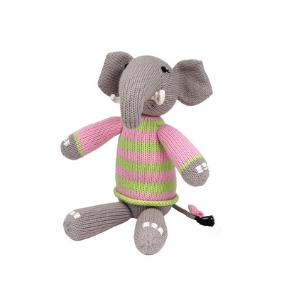 Elephant in Pink Sweater Игрушка