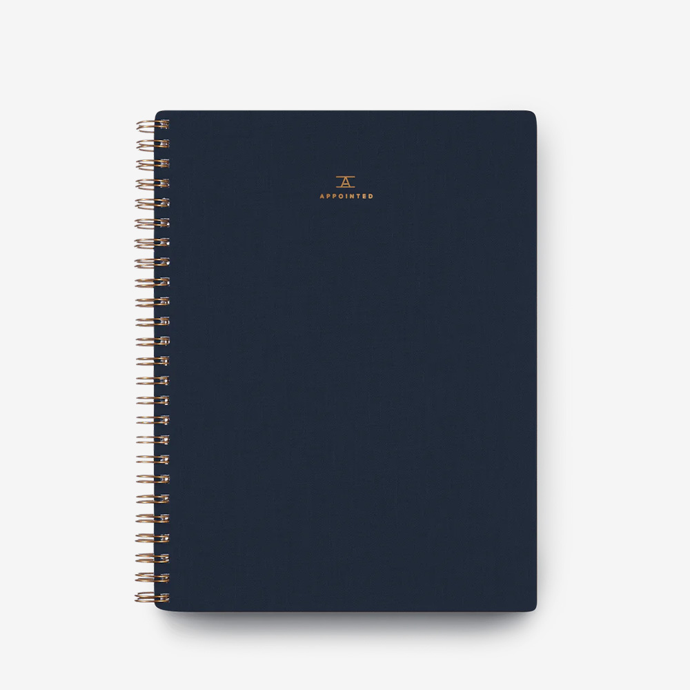 The Workbook Blank Oxford Blue Блокнот форма для хлеба peugeot blue 31x11см