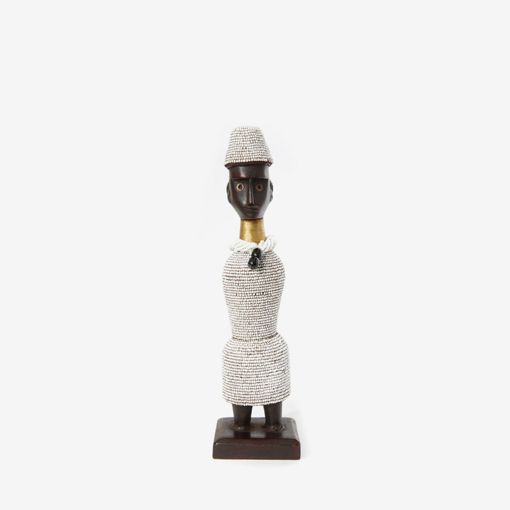Namji Doll White Скульптура 35 см African Modern - фото 1