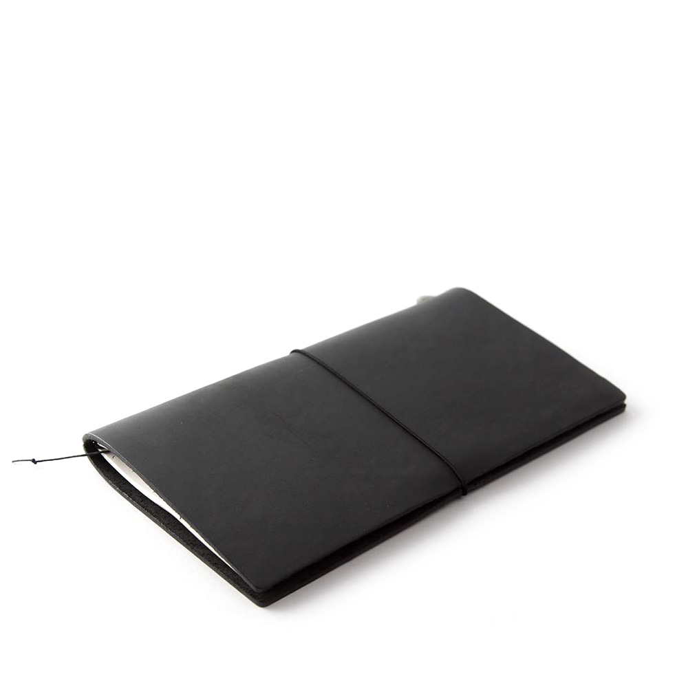 Traveler's Black Regular Блокнот Pack 01 брелок для ключей cartage кожаный