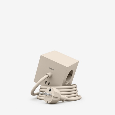 Square 1 Nomad Sand Удлинитель USB-С 1,8 м