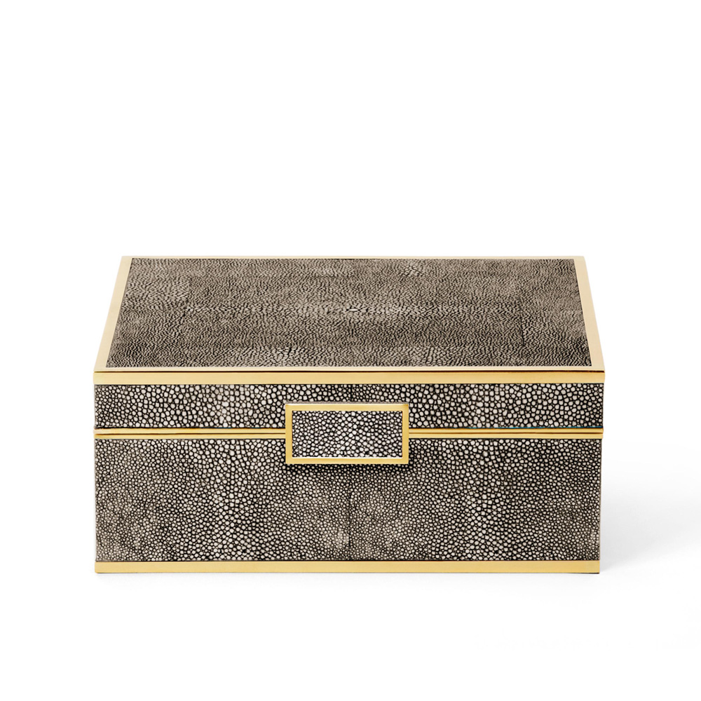 

Classic Shagreen Chocolate Шкатулка