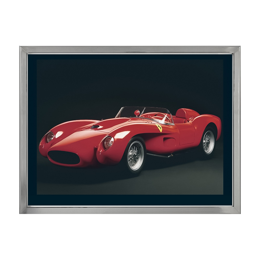 Ferrari Testa Rossa Постер mucki 1958 скамья