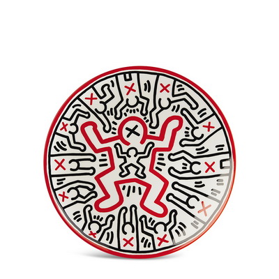 Keith Haring Тарелка декоративная Plate 1 Keith Haring Тарелка декоративная Plate 1