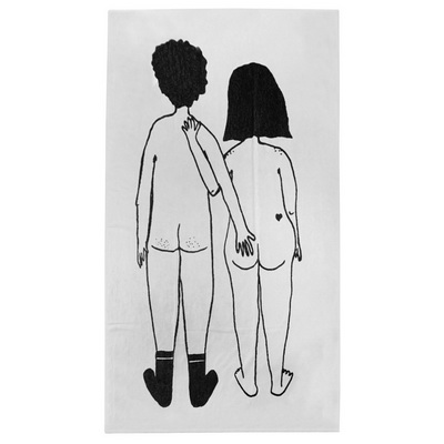 Naked Couple Пляжное полотенце Naked Couple Пляжное полотенце