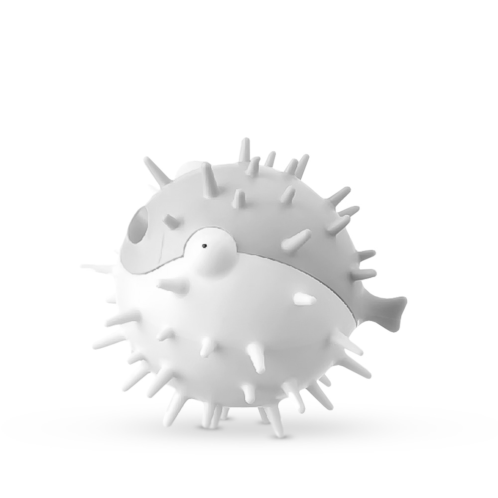 

Puffer Fish Squeaker Grey Игрушка для собак