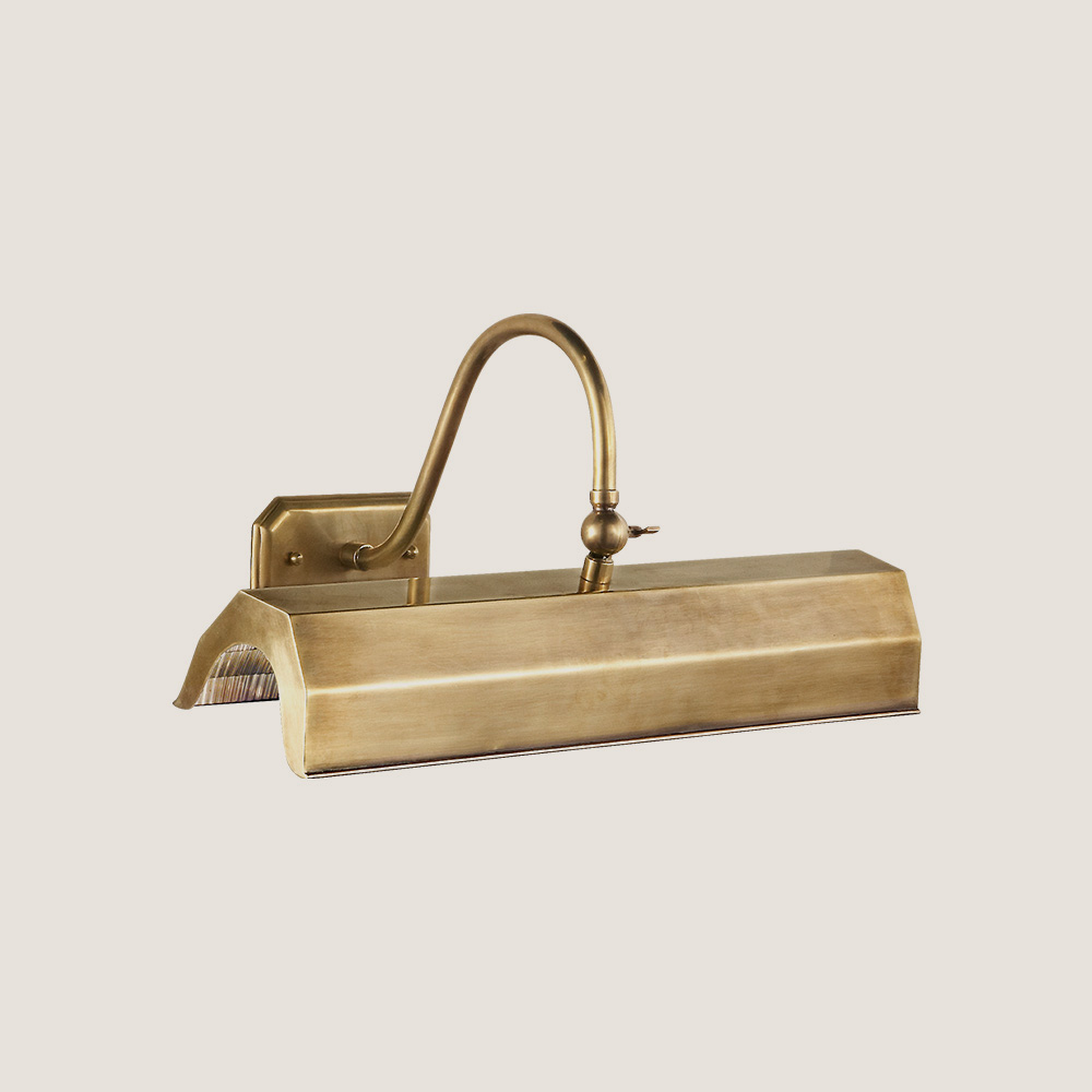 Willoughby Medium Brass Подсветка для картин foo dog medium настольная лампа