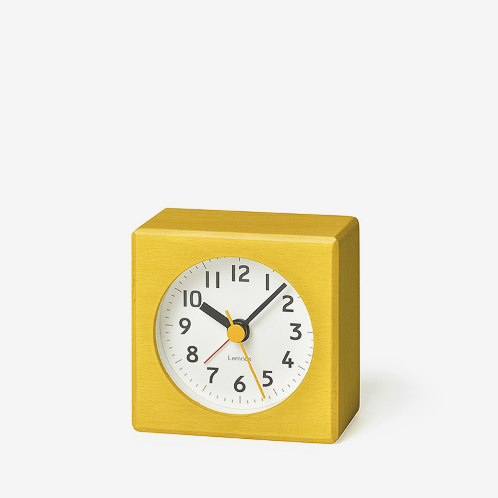 Farbe Yellow Часы настольные с будильником croc chocolate часы настольные с будильником
