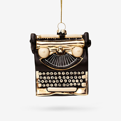 Игрушка ёлочная Typewriter