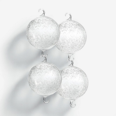 Frost Набор ёлочных шаров 4 шт. 10 см