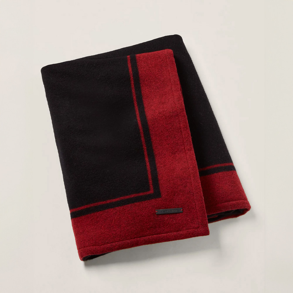 Doverton Black/Red Плед сумка шоппер с нашивкой nazamok серый 40×38×7 см