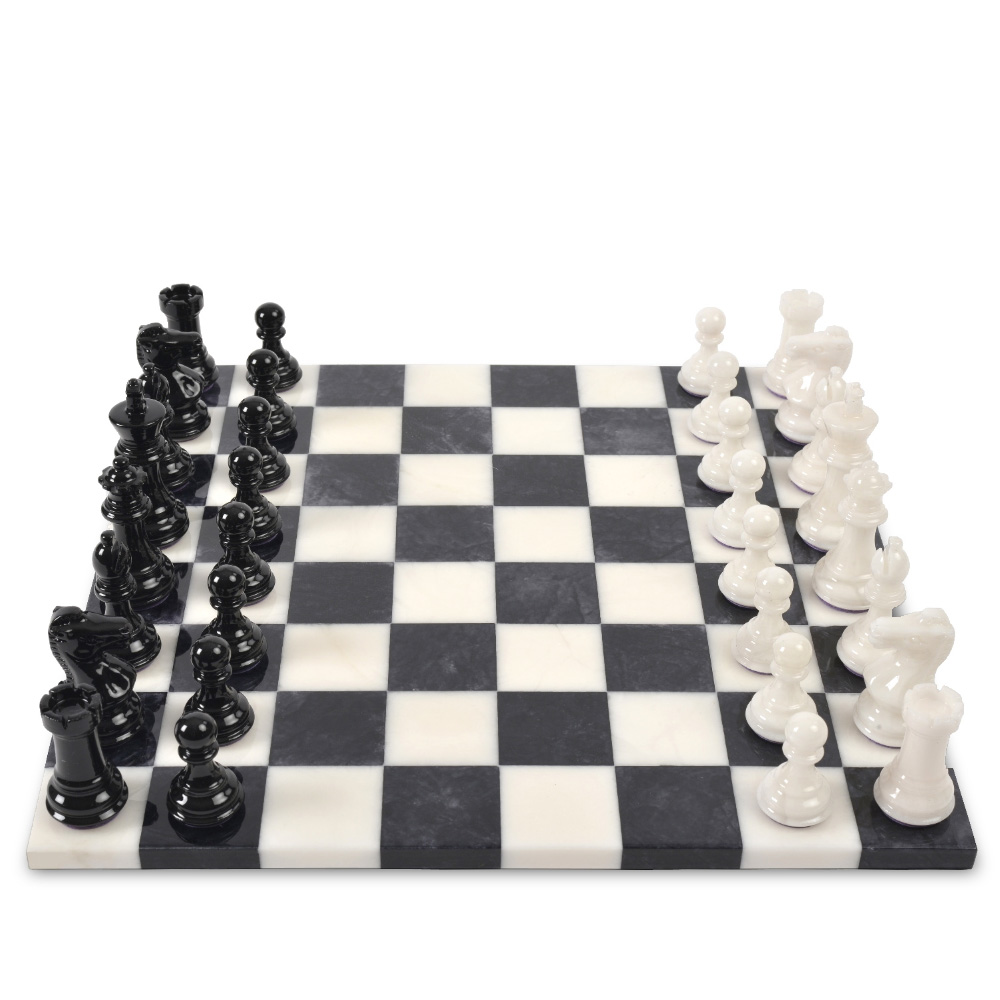 Stone White & Black Шахматы от Galerie46