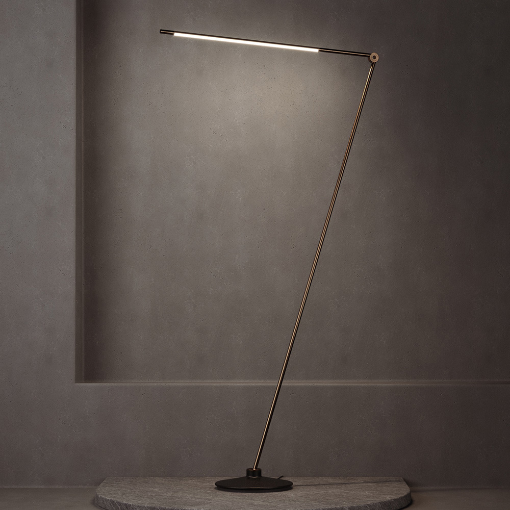 THIN English Bronze Напольная лампа лампа светодиодная рефлекторная gauss 13529 gu5 3 9w 4100k