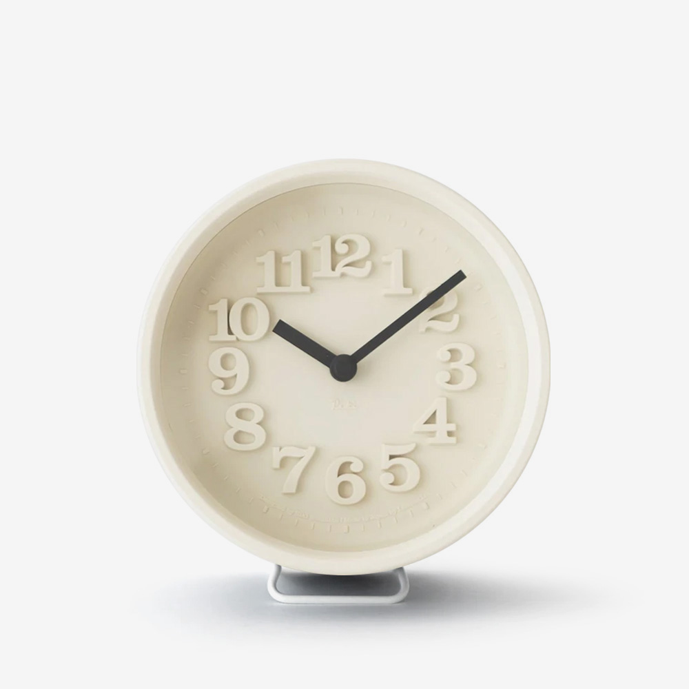 R. Watanabe Chiisana Tokei Ivory Часы настенные/настольные индикатор часового типа shan