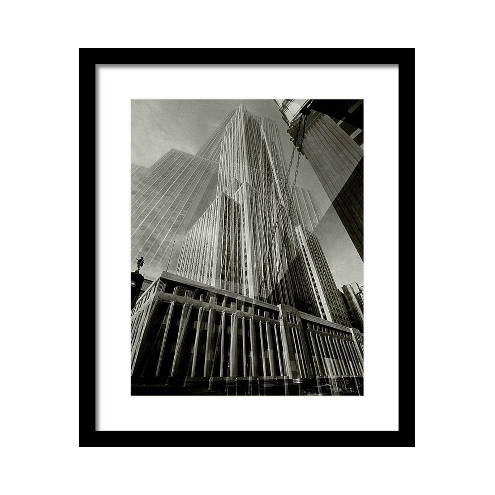 

Multiple Exposure Of The Empire State Building Постер