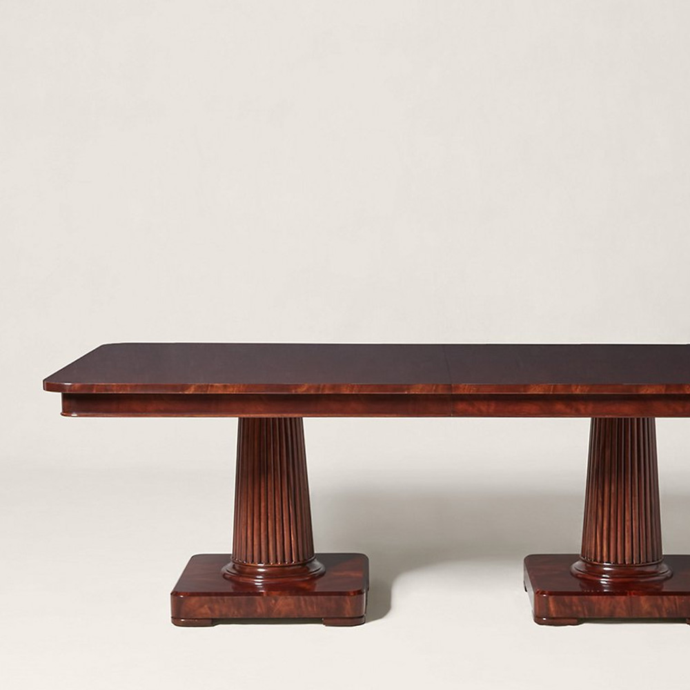 Mayfair Double Pedestal Стол обеденный heliacal стол приставной