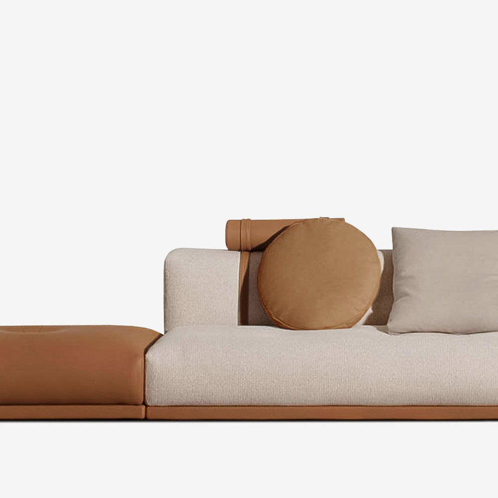 Erei Zone Ecru / Biscotto / Emperador Dark Диван модуль для дивана холидей раскладной диван велюр зеленый