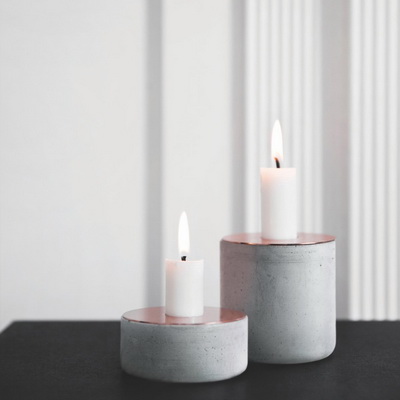 Chunk Concrete Подсвечник Chunk Concrete Подсвечник
