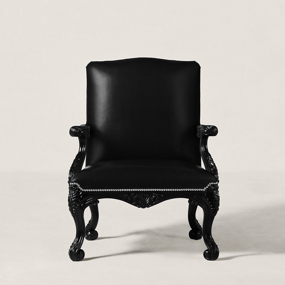 Clivedon Carved Black Кресло clivedon carved кресло