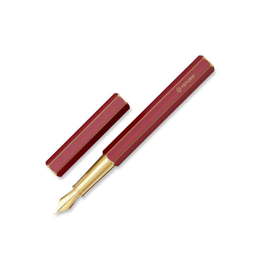 Classic Red Ручка перьевая ручка подарочная перьевая в кожзам футляре пб j корпус с серебром