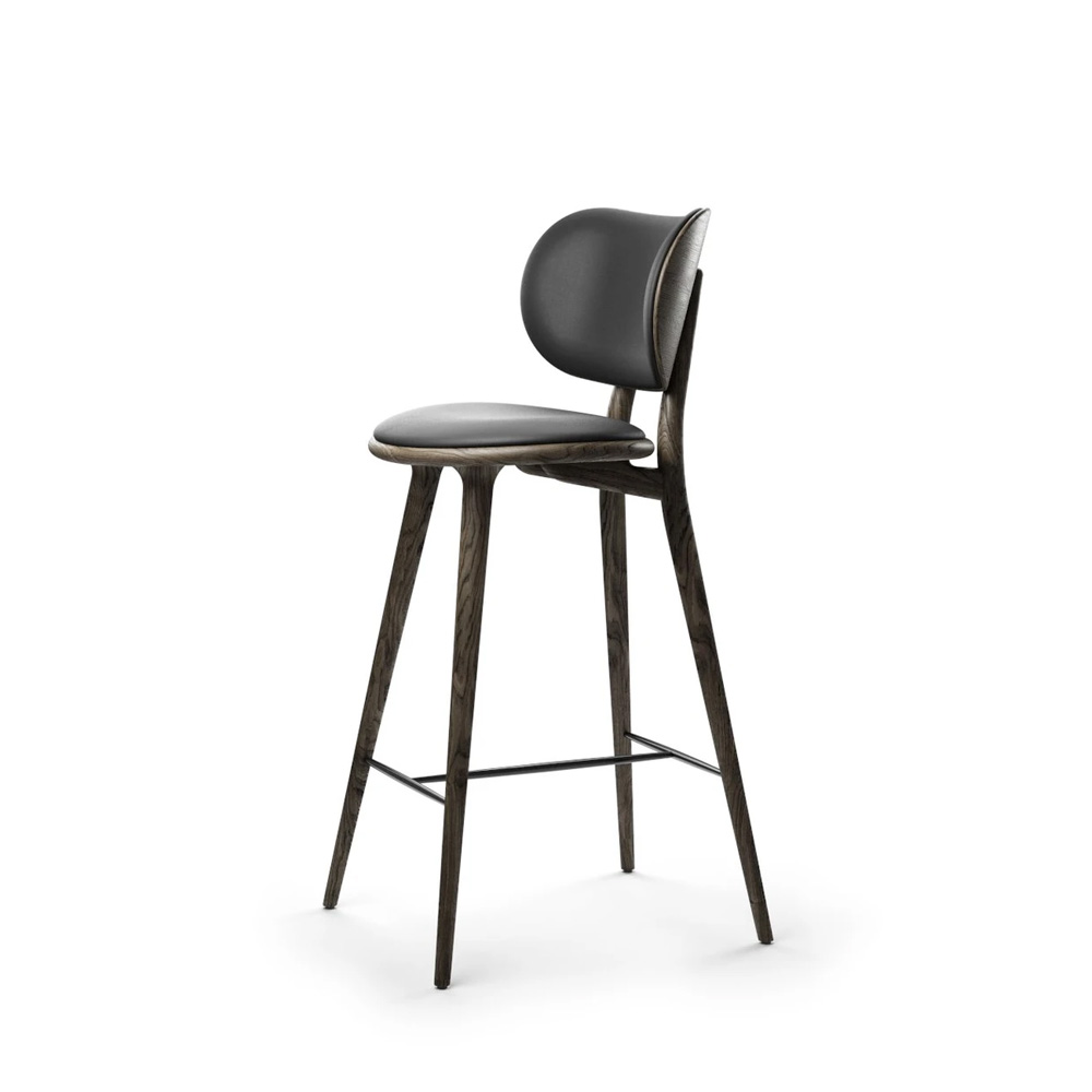 High Backrest Sirka Grey Oak Барный стул 69 см high stool dark stained beech барный табурет 69 см