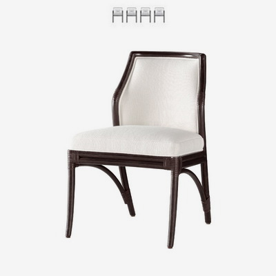 Lantana Ivory / Dark Tobacco Комплект из 4 стульев