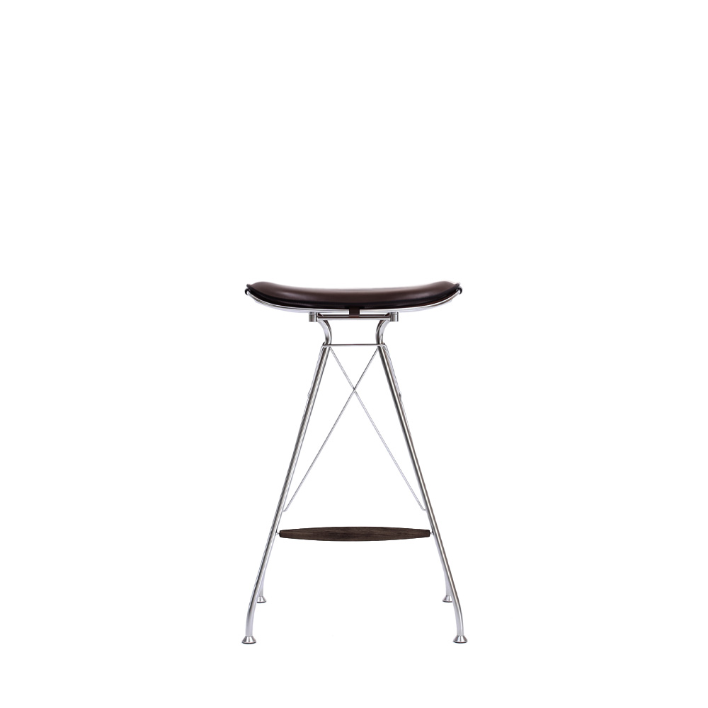Wire Low Chrome / Dark Brown Комплект из 2 барных стульев силиконовая формы