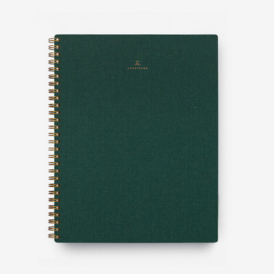 The Notebook Blank Hunter Green Блокнот