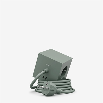 Square 1 Oak Green Удлинитель USB-C 1,8 м